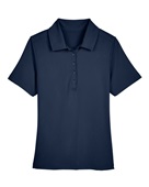 Devon & Jones CrownLux Performance Ladies' Range Flex Polo DG21W NAVY Pocket